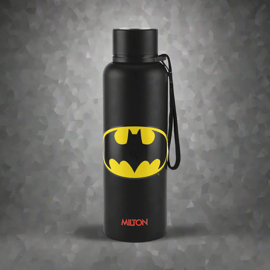 Batman 3D UV Printed Aura Thermo steel Bottle 