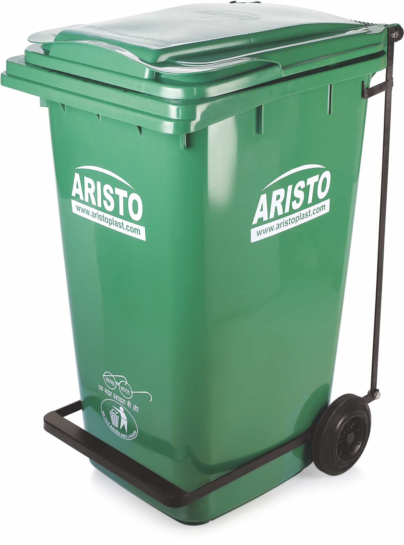 WHEEL WASTE BIN 90 LTR WITH PEDAL Hover